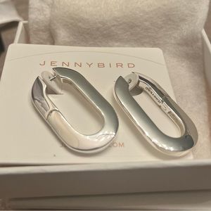 JENNY BIRD MEGA U-LINK EARRINGS.